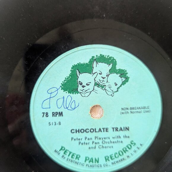 VTG Lot of 7 Peter Pan Records 45 RPM 60s Kids Songs Bonus Book Fairy Tale Sing - Picture 6 of 10